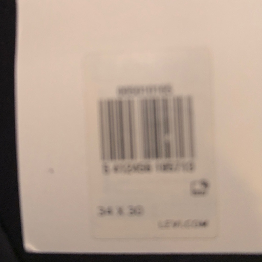 Levi’s Premium 501® ORIGINAL FIT MEN'S JEANS Black 0165 - Picture 7 of 10